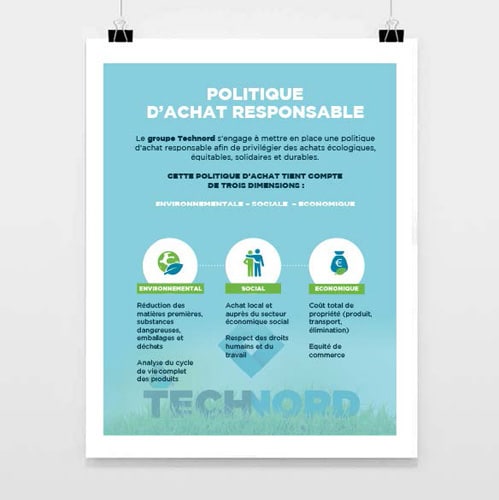 Politique d'achat responsable chez Technord